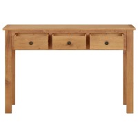 vidaXL Dressing Table 46.5x15.7x30.3 Solid Oak Wood