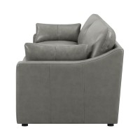 Grayson Sloped Arm Upholstered Sofa Grey