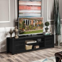 Tangkula Farmhouse Tv Stand, Living Room Console Storage Cabinet For Tvs Up To 65