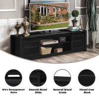 Tangkula Farmhouse Tv Stand, Living Room Console Storage Cabinet For Tvs Up To 65