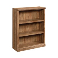 Sauder Miscellaneous Storage 3Shelf Bookcase Book Shelf Sindoori Mango Finish