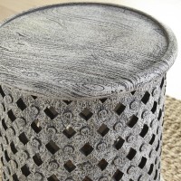 Samir Round End Table