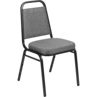 Hercules Series Trapezoidal Back Stacking Banquet Chair With 2.5
