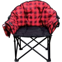 Kuma Outdoor Gear Lazy Bear Junior Chair For Kids - Red Plaid