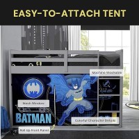 Spider-Man Loft Bed Tent - Curtain Set For Low Twin Loft Bed (Bed Sold Separately) By Delta Children