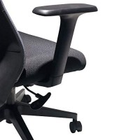 Adjustable Headrest Ergonomic Swivel Office Chair With Padded Seat And Casters