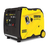 Champion Power Equipment 4500Watt Electric Start Dual Fuel Rv Ready Portable Inverter Generator With Quiet Technology