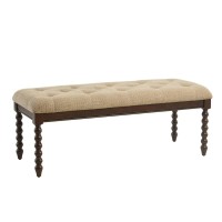 Madison Park Signature Beckett Accent Bench With Morocco Brown Mps105-0292