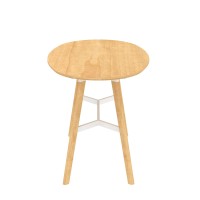 Safco Products Resi Standing Height Bistro Table, Natural, Home & Office Friendly (1721Na)