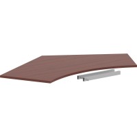 Lorell, Llr16248, Relevance Series 120 Curve Panel Top, 1 Each