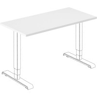 Llr62593 - Lorell Width-Adjustable Training Table Top