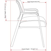 Llr67003 - Lorell Big Tall Guest Chair