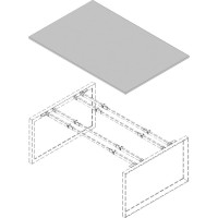 Llr16257 - Lorell Revelance Conference Rectangular Tabletop