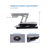 Rocelco 375 Deluxe Height Adjustable Standing Desk