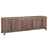 Aurora Weathered Gray 80 TV Console