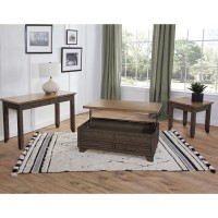 Bear Creek Sofa Table Brown