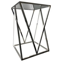 Finesse Decor LED Side Table, Square, Small(D0102HgE42Y)