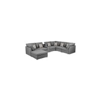 Lilola Home Lhf898256A Sectional Grey