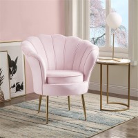 Lilola Home LHF-88880 Accent chair, Pink