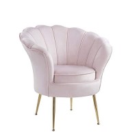 Lilola Home LHF-88880 Accent chair, Pink