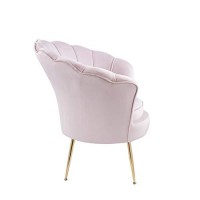 Lilola Home LHF-88880 Accent chair, Pink