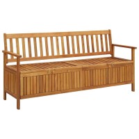 vidaXL Garden Storage Bench 669 Solid Acacia Wood 310281