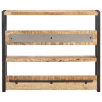 vidaXL Bar Table 47.2x15.7x39.8 Rough Mango Wood