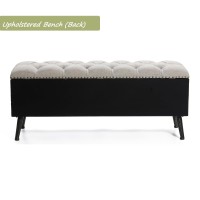 LuxenHome Storage Bench for Bedroom End of Bed, 47