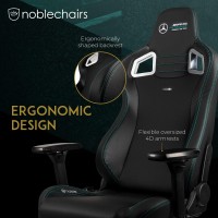 Noblechairs Epic Gaming Chair - Mercedes-Amg Petronas F1 Team Edition