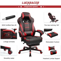 Luckracer F59 Gaming Chair Red