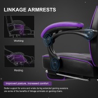 Luckracer F59 Gaming Chair Purple