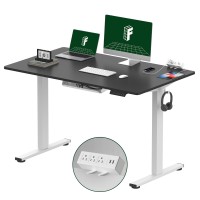 Flexispot Electric Stand Up Desk Workstation With Desktop Wholepiece Desk Ergonomic Memory Controller Standing Desk Height Adju