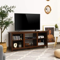 Tangkula Farmhouse Universal Tv Stand For Tv'S Up To 65