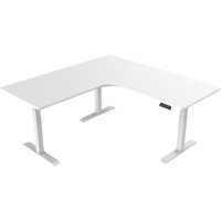 73x73x31 L Shape SitStand Electric Desk