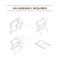 Sofsys Modern Folding Desk For Small Space, Computer Gaming, Writing, Student And Home Office Organization, Industrial Metal Frame With Premium Desktop Surfaces, Gray/White