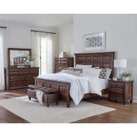 Avenue 3drawer Nightstand Weathered Burnished Brown