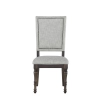 Linnett Upholstered Back Chair - set of 2