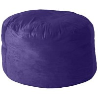 Sofa Sack Bean Bag Chair Cover, 5-Feet, Purple