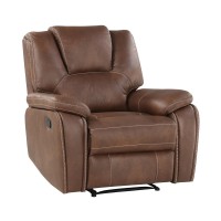 Katrine Manual Recliner - Brown