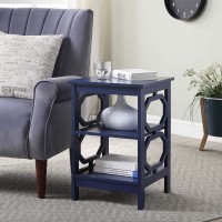 Oxford End Table With Shelves