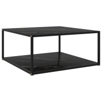 Vidaxl Coffee Table End Side Accent Living Room Home Decor Interior Hallway Furniture Coffee Sofa Couch Table Black 31.5