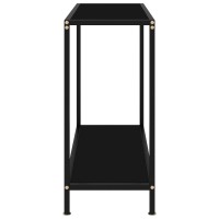 Vidaxl Console Table End Side Accent Living Room Home Decor Interior Hallway Entryway Hall Table Furniture Black 31.5