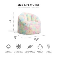 Big Joe Milano Plushie Unicorn Rainbow Beanbag Chair