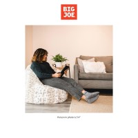 Big Joe Milano Super Soft Leopard Beanbag Chair