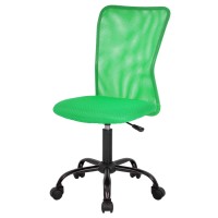 Home Office Chair Mid Back Mesh Desk Chair Armless Computer Chair Ergonomic Task Rolling Swivel Chair Back Support Adjustable Mo