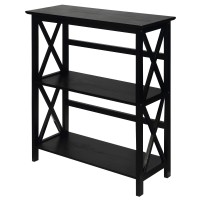 Casual Home Montego 3Shelf Bookcase Espresso New