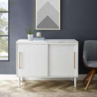 Everett Media Console White