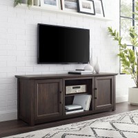 Camden 58 Low Profile Tv Stand Dark Walnut