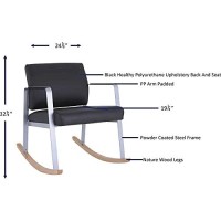 Llr66998 - Lorell Healthcare Seating Rocking Guest Chair