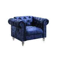 Dark Blue Chair Blue